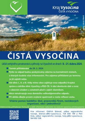 Akce „Čistá Vysočina 2024“