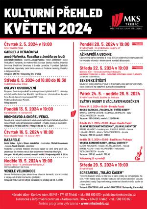 Program na květen 2024