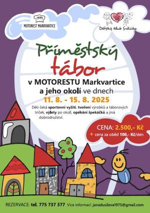 Příměstský tábor v Motorestu Markvartice 