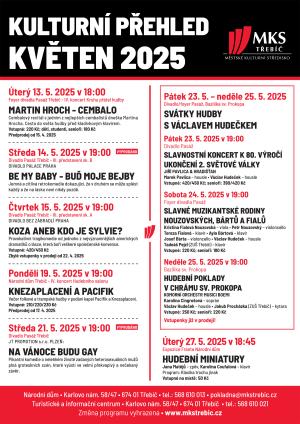 Program na květen 2025